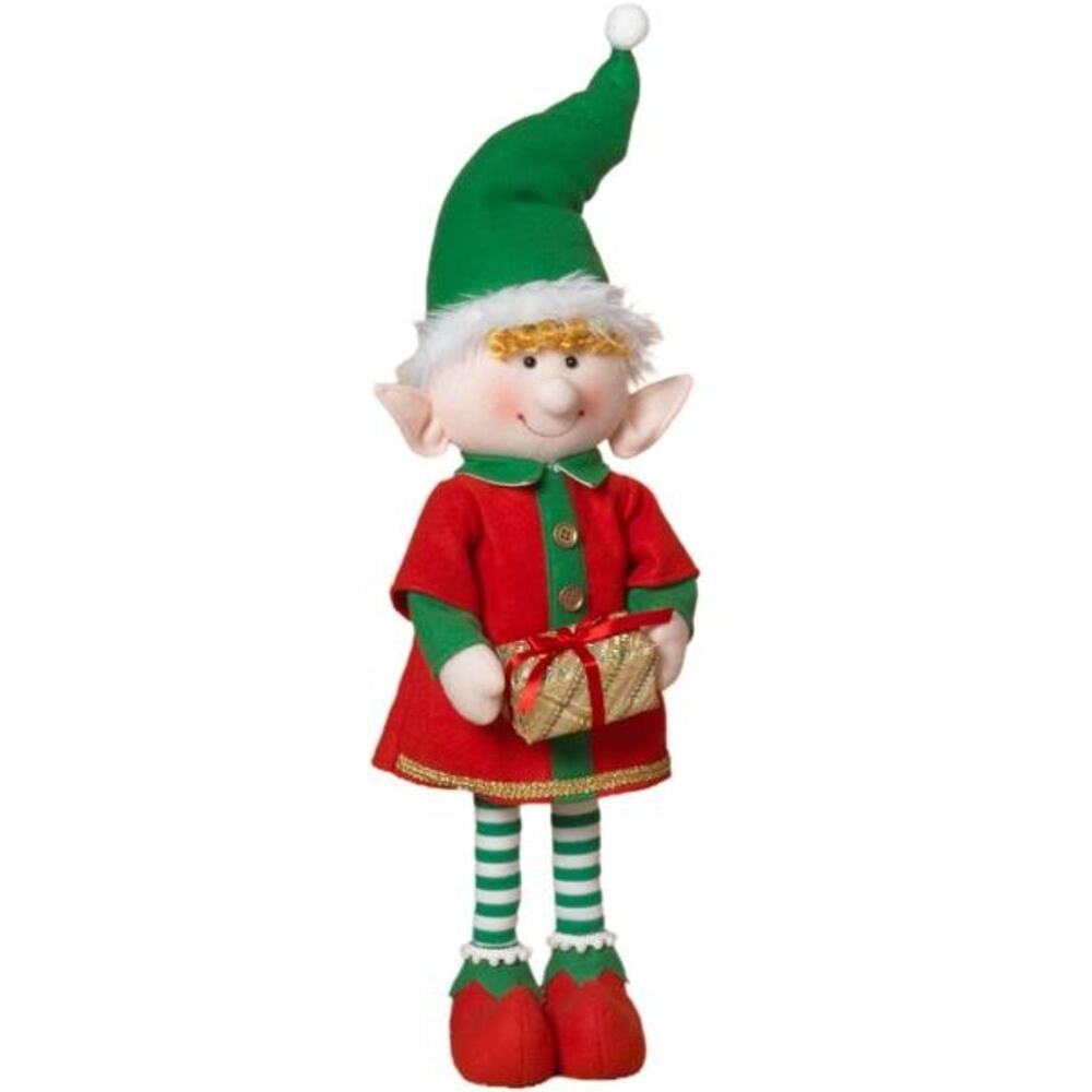 NEW! Gerson International 21" Animated Plush Elf USB Powered Christmas Figurine